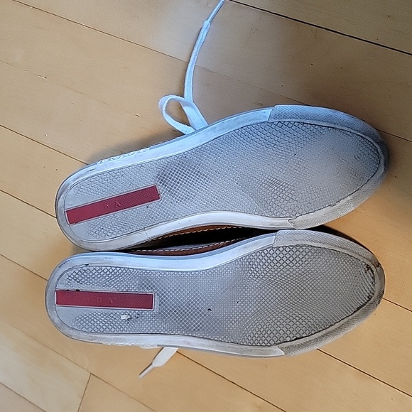 Prada Tan Suede High top sneakers - 5.5 - Picture 8 of 8